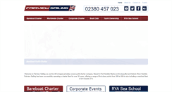 Desktop Screenshot of fairviewsailing.co.uk